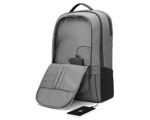 Lenovo Urban B730 43,9 cm (17.3") Sac à dos Charbon de bois, Gris - Sacoche & Housse - visuel 6