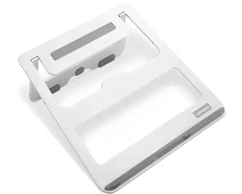 Lenovo GXF0X02618 Support de livres Supports de Laptop Gris, Blanc 38,1 cm (15") - Autre Accessoire pour portable - visuel 1