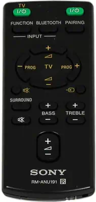 Sony RM-ANU191 télécommande Avec fil Appuyez sur les boutons - Accessoire Affichage - visuel 1