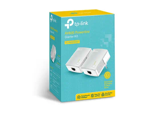 TP-Link TL-PA4010KIT 600 Mbit/s Ethernet/LAN Blanc 2 pièce(s) TP-Link - visuel 1 - hello RSE - Conception miniature