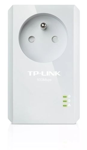 Revendeur officiel Accessoire Réseau TP-LINK AV500+ Powerlinewith AC Pass Through 500Mbps Powerline Speed