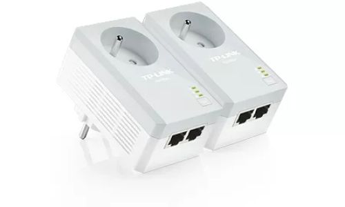 Vente TP-LINK AV500+ Powerline Kit with AC Pass Through 500Mbps Powerline au meilleur prix