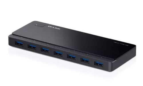 Achat TP-LINK 7-port USB 3.0 Hub Desktop 12V/2.5A power adapter included et autres produits de la marque TP-Link