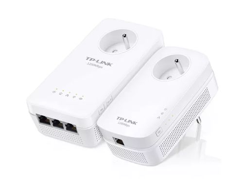 Vente TP-LINK AV1300 Gigabit Passthrough Powerline ac Wi-Fi KIT au meilleur prix