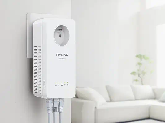 TP-Link TL-WPA8635P KIT 1200 Mbit/s Ethernet/LAN Wifi Blanc TP-Link - visuel 1 - hello RSE - Connexions plus stables