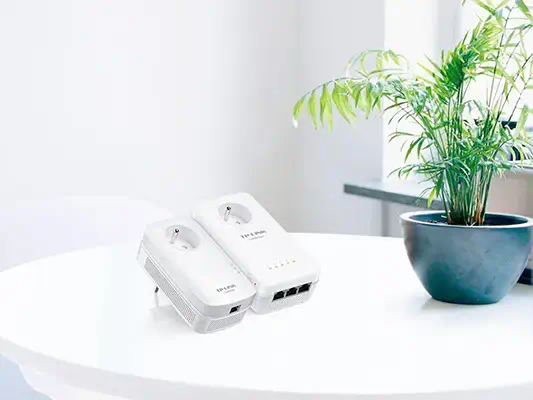 TP-Link TL-WPA8635P KIT 1200 Mbit/s Ethernet/LAN Wifi Blanc TP-Link - visuel 1 - hello RSE - Plus de ports Gigabit Ethernet, plus d'appareils