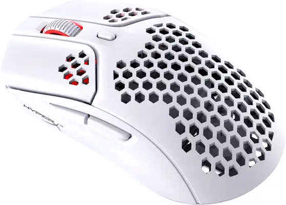 HyperX Pulsefire Haste - Souris sans fil pour gaming (blanche) - visuel 2