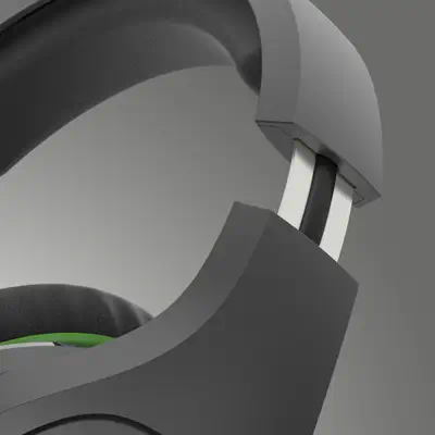HyperX CloudX Stinger Core Wireless - Casque sans-fil gaming (Noir-Vert) - Casque Micro - visuel 2