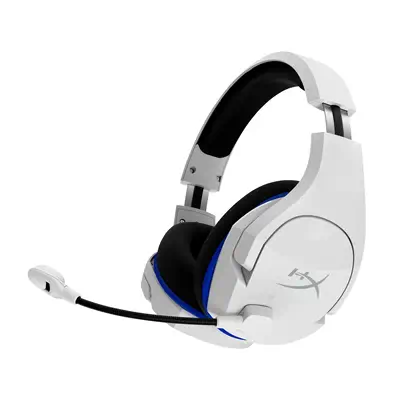 Core HyperX Cloud Plus - Casque pour jeux sans fil (bleu blanc) - PS5 -PS4 - Casque Micro - visuel 3