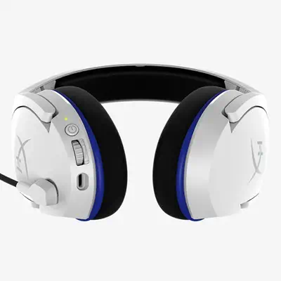 Core HyperX Cloud Plus - Casque pour jeux sans fil (bleu blanc) - PS5 -PS4 - Casque Micro - visuel 5