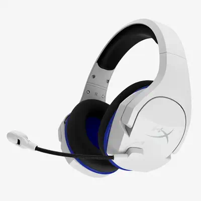 Core HyperX Cloud Plus - Casque pour jeux sans fil (bleu blanc) - PS5 -PS4 - Casque Micro - visuel 4