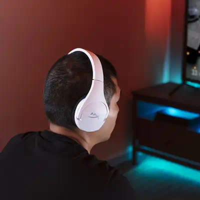 Core HyperX Cloud Plus - Casque pour jeux sans fil (bleu blanc) - PS5 -PS4 - Casque Micro - visuel 7