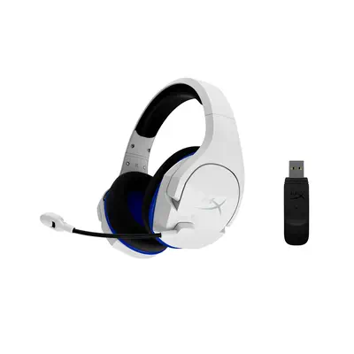 Core HyperX Cloud Plus - Casque pour jeux sans fil (bleu blanc) - PS5 -PS4 - Casque Micro - visuel 2