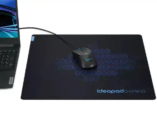 Lenovo GXH1C97872 tapis de souris Tapis de souris de jeu Noir, Bleu - visuel 4
