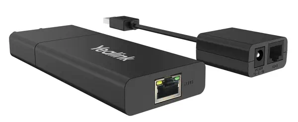 Yealink USB2CAT5E-EXT Émetteur et récepteur réseau Noir - Accessoire Réseau - visuel 1