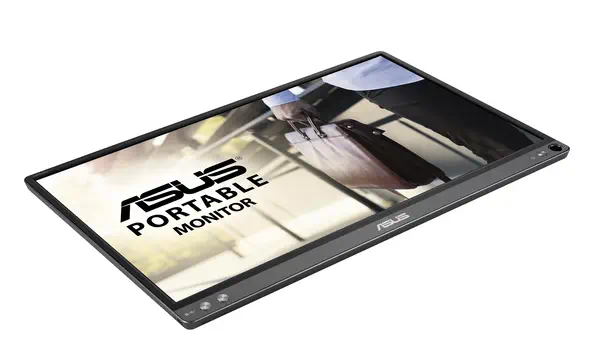 ASUS ZenScreen MB16ACE écran plat de PC 39,6 cm (15.6") 1920 x 1080 pixels Full HD LED Gris - Asus - Ecran Ordinateur - visuel 3