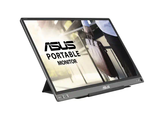 ASUS ZenScreen MB16ACE écran plat de PC 39,6 cm (15.6") 1920 x 1080 pixels Full HD LED Gris - Asus - Ecran Ordinateur - visuel 4