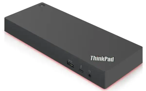 Lenovo 40AN0135SA station d'accueil Avec fil Thunderbolt 3 Noir - Station d'accueil pour portable - visuel 1