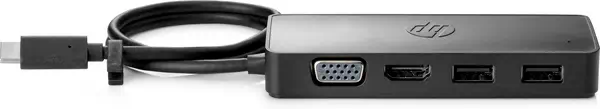 Concentrateur USB-C de voyage HP G2 - Station d'accueil pour portable - visuel 1