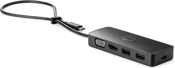 Concentrateur USB-C de voyage HP G2 - Station d'accueil pour portable - visuel 2