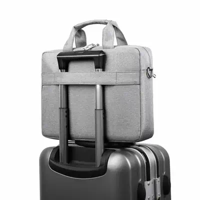 eSTUFF GLB201612 sacoche d'ordinateurs portables 35,8 cm (14.1") Sac Toploader Gris - Sacoche & Housse - visuel 8