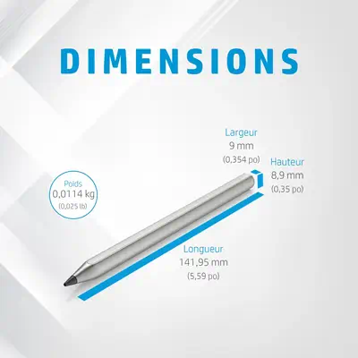 Stylet USI rechargeable sans fil HP - Accessoire ENI, TBI et VPI - visuel 2