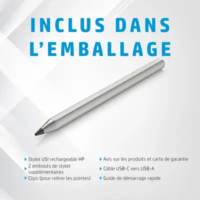 Stylet USI rechargeable sans fil HP - Accessoire ENI, TBI et VPI - visuel 1