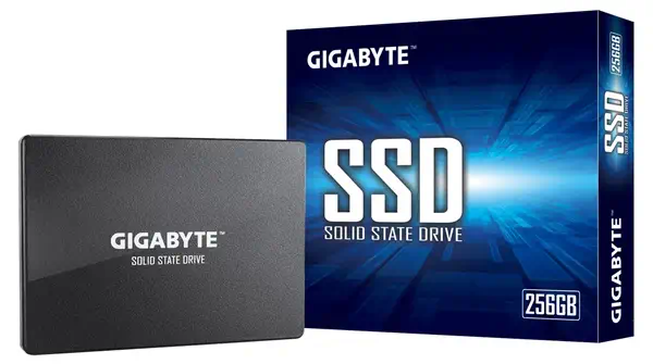 GIGABYTE GP-GSTFS31256GTND disque SSD 256 Go 2.5" Série ATA III V-NAND - Gigabyte - Disque dur SSD - visuel 1