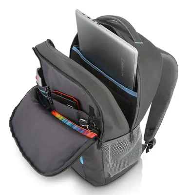 Lenovo B515 39,6 cm (15.6") Sac à dos Noir, Gris - Sacoche & Housse - visuel 5