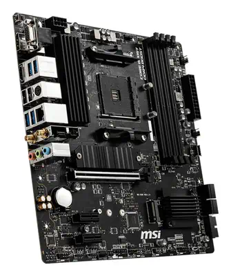 MSI B550M PRO-VDH WIFI carte mère AMD B550 Emplacement AM4 micro ATX - Carte mère - visuel 4