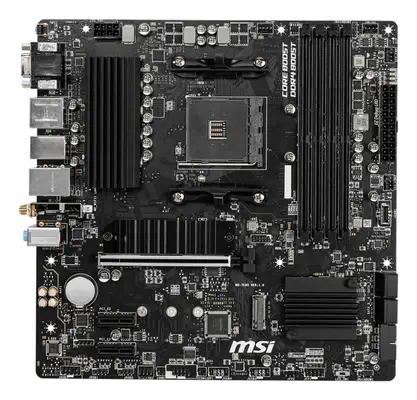 MSI B550M PRO-VDH WIFI carte mère AMD B550 Emplacement AM4 micro ATX - Carte mère - visuel 2