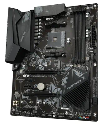 B550 Gaming X V2 Carte mère - Processeurs AMD Ryzen 5000, VRM 10+3 phases, jusqu'à 4733 MHz DDR4, 1x - Gigabyte - visuel 4