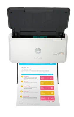 Scanjet Pro 2000 s2 Scanner à défilement A4, jusqu’à 35 ppm/70 ipm, 600 x 600 DPI - HP - visuel 4