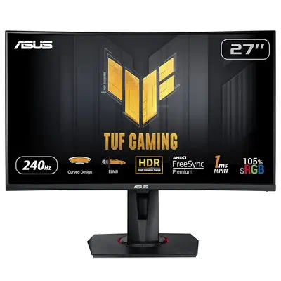 ASUS TUF Gaming VG27VQM écran plat de PC 68,6 cm (27") 1920 x 1080 pixels Full HD LED Noir - Asus - Ecran Ordinateur - visuel 1