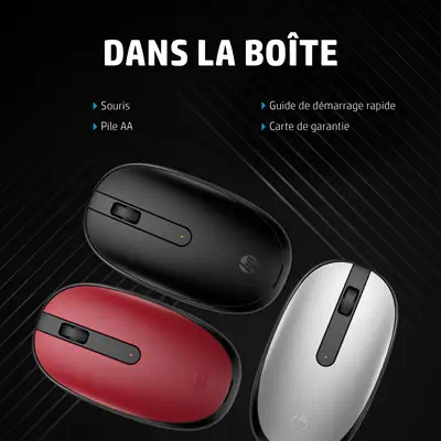 Souris Bluetooth rouge empire HP 240 - visuel 4