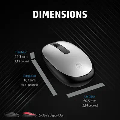 Souris Bluetooth rouge empire HP 240 - visuel 5