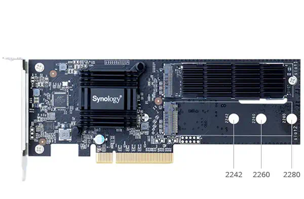 Synology M2D18 carte et adaptateur d'interfaces Interne M.2 - Accessoire Réseau - visuel 2