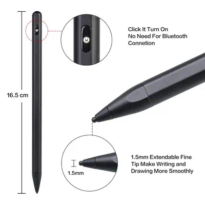 CoreParts MOBX-ACC-011 stylet 20 g Noir - Accessoire ENI, TBI et VPI - visuel 1