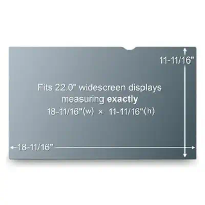 3M Le filtre de confidentialité PF22.0W - Protection d'écran et Filtre - visuel 4