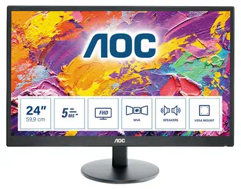 Achat AOC M2470SWH 24p - 1920 x 1080 Full HD (1080p) 60 Hz et autres produits de la marque AOC