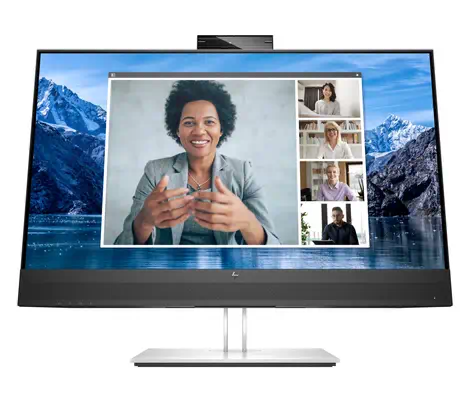 HP E-Series Écran de conférence QHD E27m G4 USB-C - Ecran Ordinateur - visuel 1