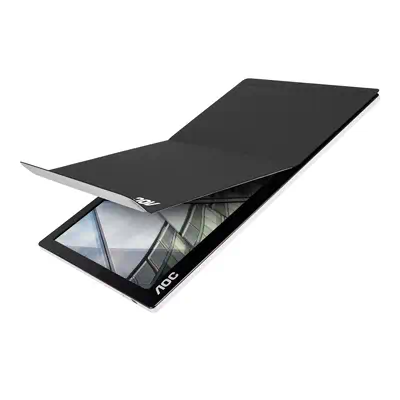 AOC 01 Series I1601FWUX écran plat de PC 39,6 cm (15.6") 1920 x 1080 pixels Full HD LED Argent, Noir - Ecran Ordinateur - visuel 8