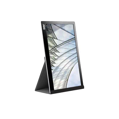 AOC 01 Series I1601FWUX écran plat de PC 39,6 cm (15.6") 1920 x 1080 pixels Full HD LED Argent, Noir - Ecran Ordinateur - visuel 6