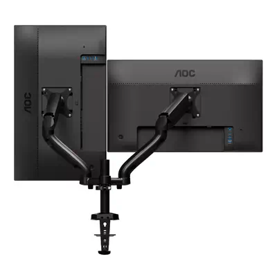 Vente AOC AS110D0 Monitor arm Dual up to max. AOC au meilleur prix - visuel 4