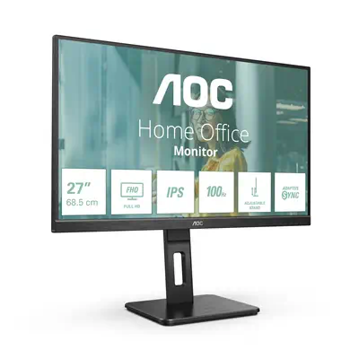 AOC P2 27P2Q écran plat de PC 68,6 cm (27") 1920 x 1080 pixels Full HD LED Noir - Ecran Ordinateur - visuel 2