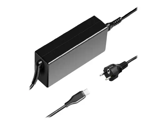 CoreParts MBXUSBC-AC0024 adaptateur de puissance & onduleur Intérieure 65 W Noir - Chargeur et alimentation - visuel 1