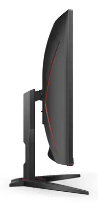 AOC G2 C32G2ZE/BK écran plat de PC 80 cm (31.5") 1920 x 1080 pixels Full HD LED Noir, Rouge - Ecran Ordinateur - visuel 10