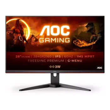 Achat Ecran Ordinateur AOC U28G2AE/BK sur hello RSE