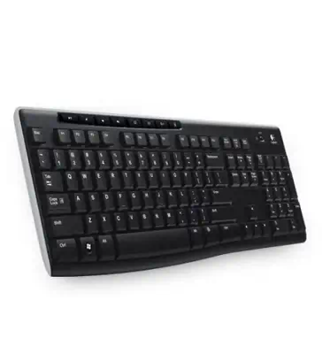 Logitech K270 clavier Universel RF sans fil QWERTZ Tchèque Noir - Clavier - visuel 1