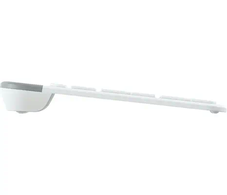 Logitech Slim MK470 clavier Souris incluse Universel RF sans fil QWERTY US International Blanc - Pack Clavier, souris - visuel 3